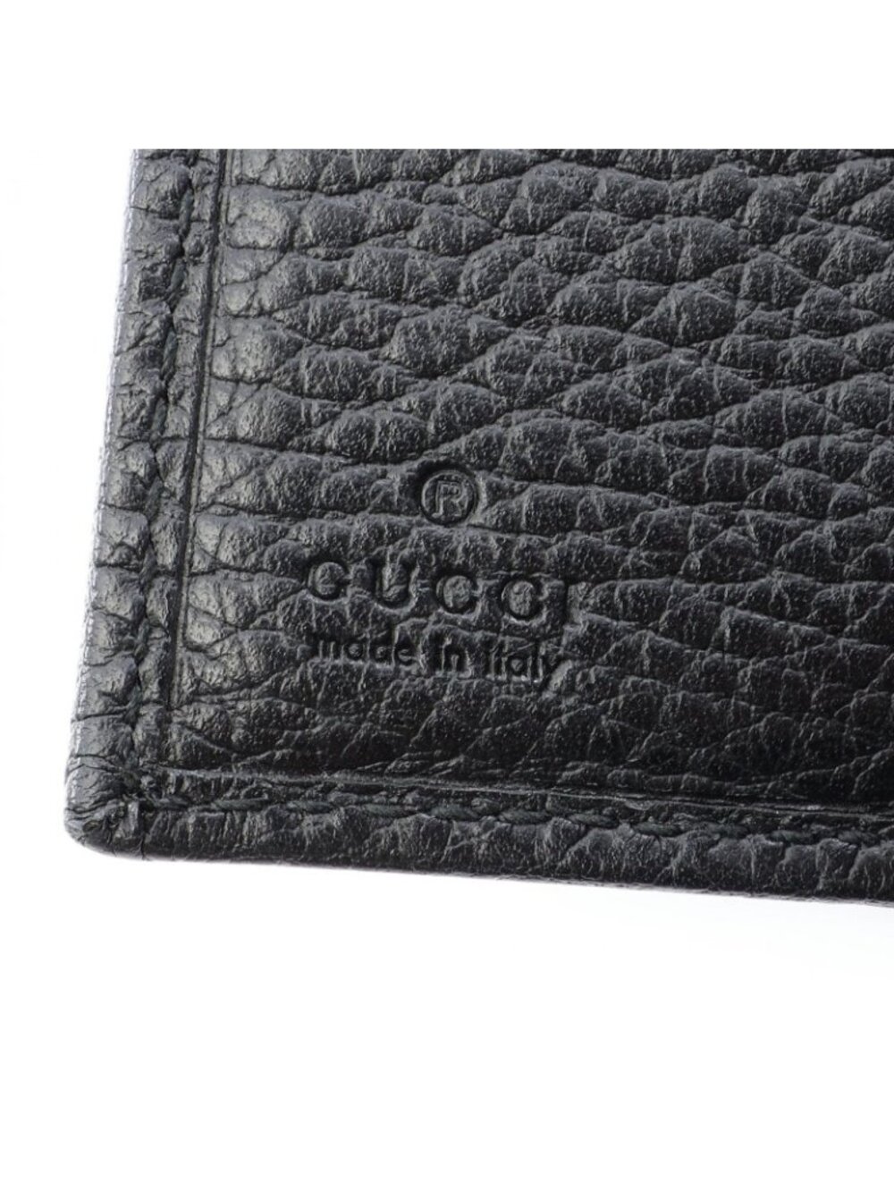 Gucci Trifold Wallet Petit Marmont Black Leather GG - Picture 5 of 9
